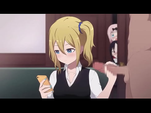 Hayasaka haciendo una paja