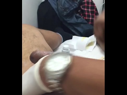 My first Brazilian wax with cumshot at the end