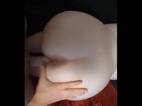 Natural ass bouncing on a fat cock