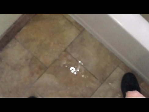 Pissing on the floor