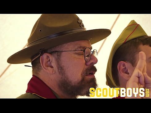 DILF Scoutmaster Barebacks Young Twink