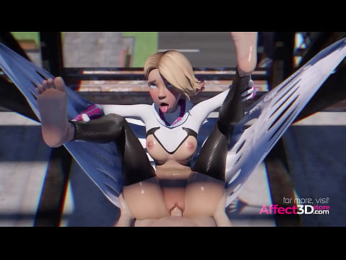Georgeous Superheroine fucking with a guy in POV in a 3D animation