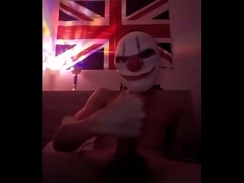 Masturbating with a mask