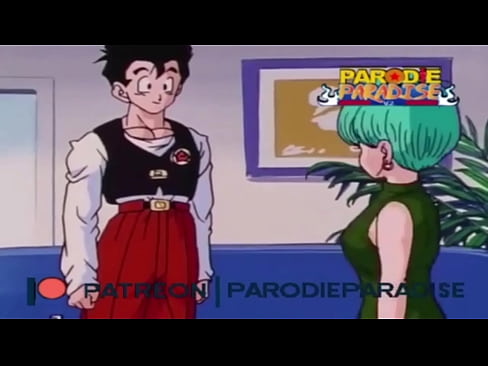 Bulma y gohan