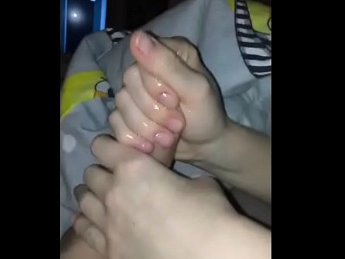 German Teen Couple Handjob