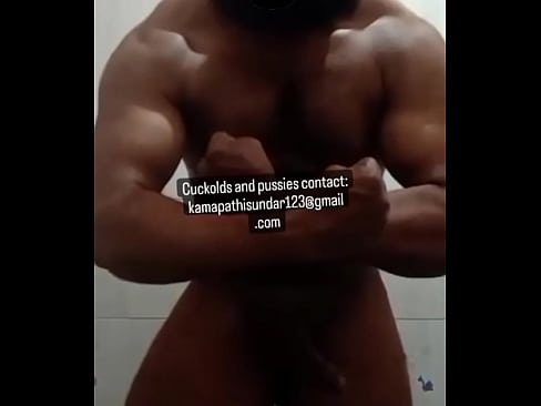 Black muscular boy