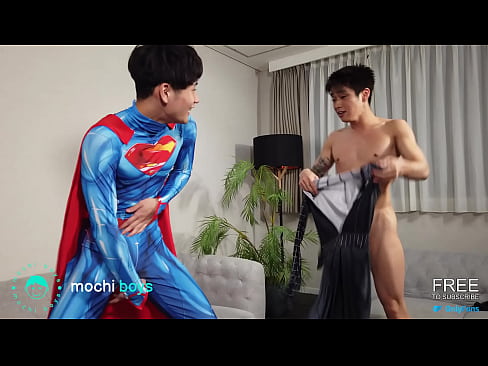 Spiderman x Superman Fetish Cosplay