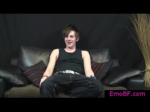 Gay emo twink janking his dick gay sex