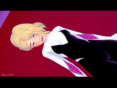 Gwen Stacy acaba siendo follada vistiendo su traje favorito antes de irse a dormir (versión adulta)