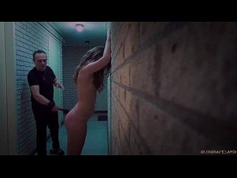 Bondage intimate humiliation for a submissive cock sucking slave