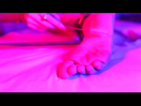 Foot Worship, Ticling Fetish & Wax Play with Latin Girl - 53 Minutes of Video.