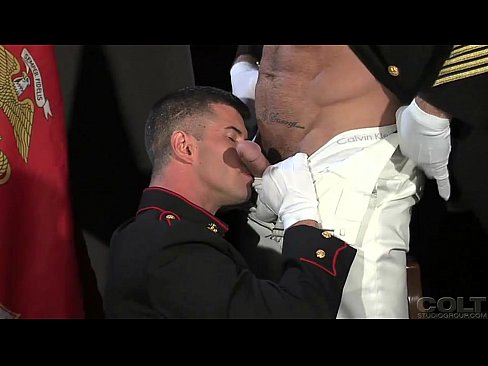 Gay Marines Fuck On Desk