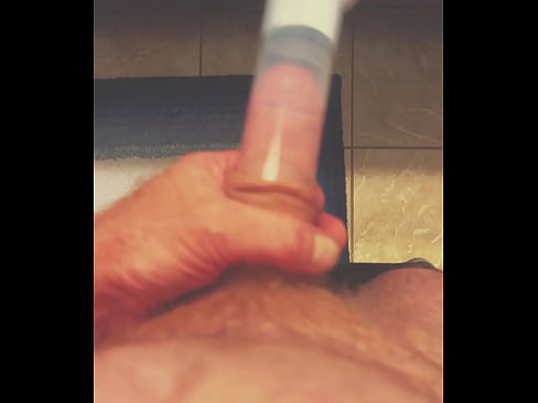 Long pumped cock