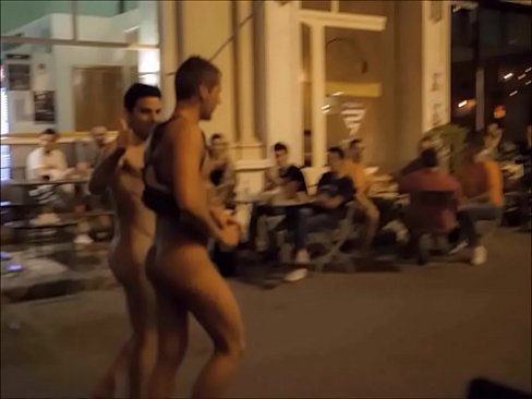 naked walk