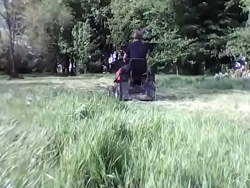 veggie used as a plug on the tractor