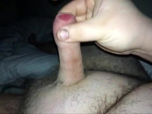 Stroking Virgin cock