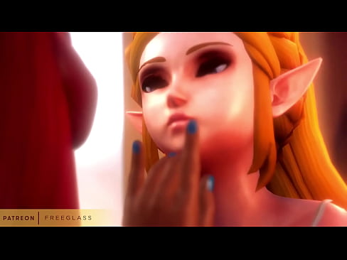 Lesbian Urbosa Fingers Young Slave Girl Zelda