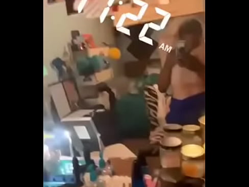 Thot pussy getting ate while step are downstairs!