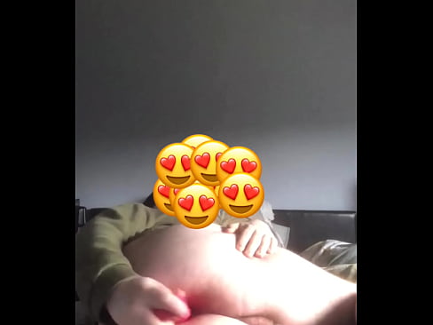 Fat chubby teen gaping his ass