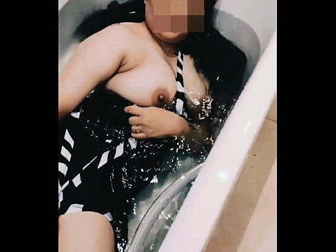 Sana inviting for fun in bathtub session