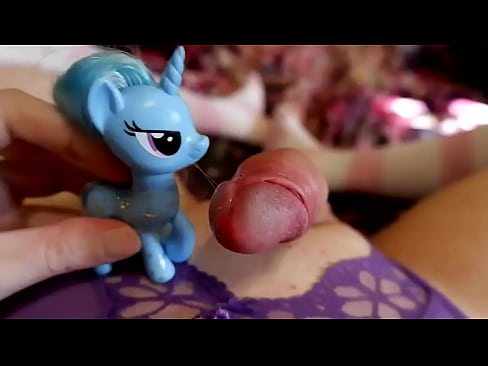 fetish masturbation with hasbro mlp pony toy