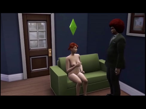 Redhead gets bored with women and craves a cock!
