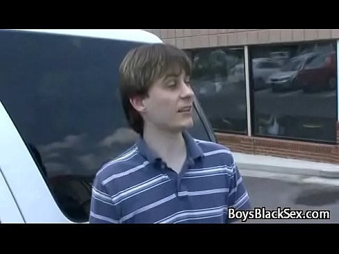 White Sexy Teen Gay Boy Love Big Black Dick Inside Him 12