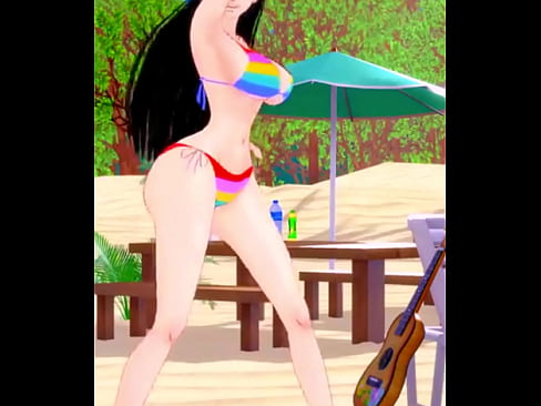 Nico Robin loves dancing on the islands in his free time