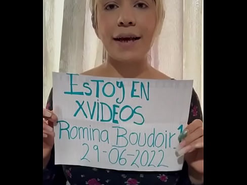 Vídeo de verificación para mi xvideos y que me verifiquen