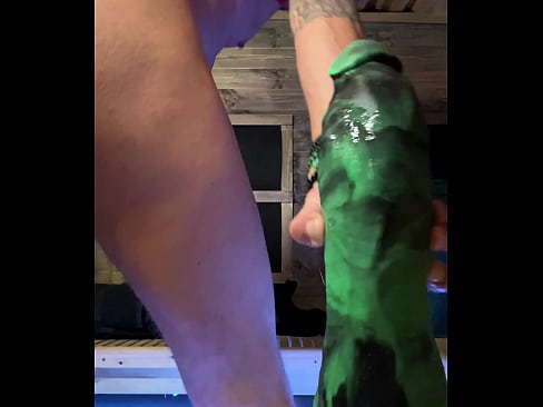 Devoncock1 - John Thomas Toys Yorkshire Lad Large Dildo first try