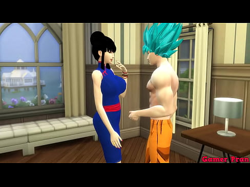 Dragon Ball Porn Hentai Vegeta Fucks Beautiful Chichi Wife Next to his Friend and Husband and Cuckold Netorare