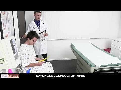 Gay boy vists the doctor to get help with his erection