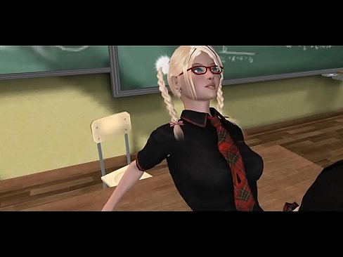 Blonde wanna teacher's cock