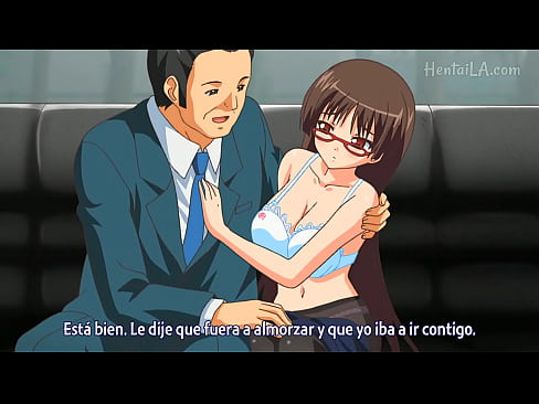 La chica de lentes y su sensei cogen como locos