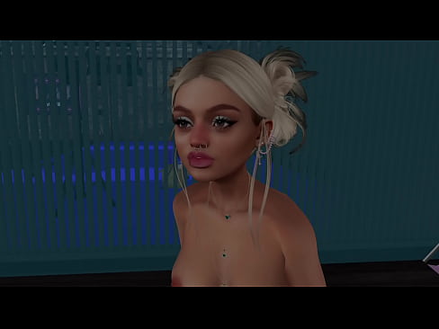Aurora - camgirl in Second Life rides a sibian and masturbates on camera