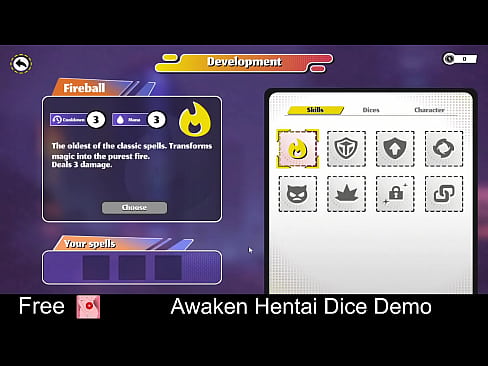 Awaken: Hentai Dice  (Free Steam Demo Game) Card Game,  Adventure, Visual Novel