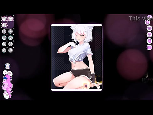 Neko Waifu two Part 3 Hot white hair Catgirl