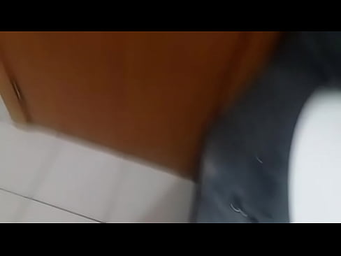 ALONE HANDJOB IN THE BATHROOM