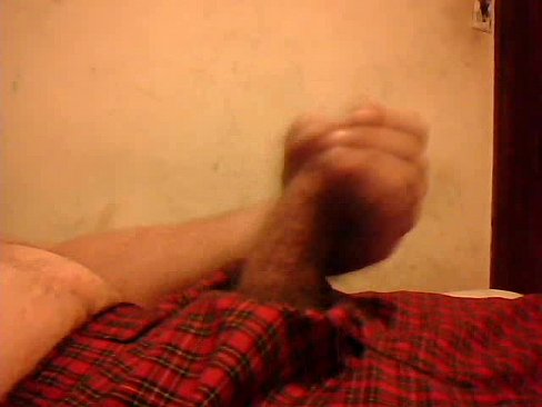 Pulling on my cock