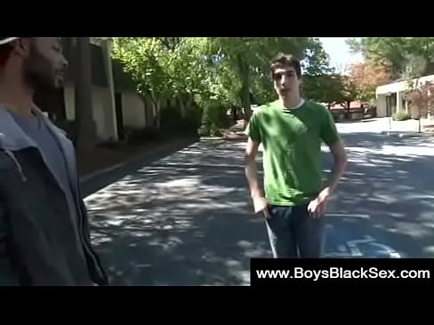 Blacks Thugs Breaking Down Hard Sissy White Boys 08