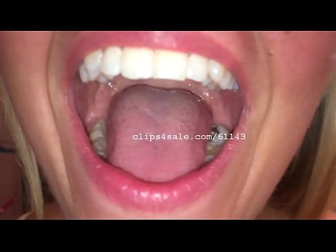 Mouth Fetish - Diana Mouth Part2 Video1