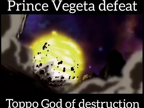 Prince vegeta defeat toppo ?