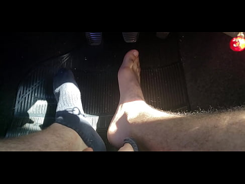 driving barefoot and stinky feet :)