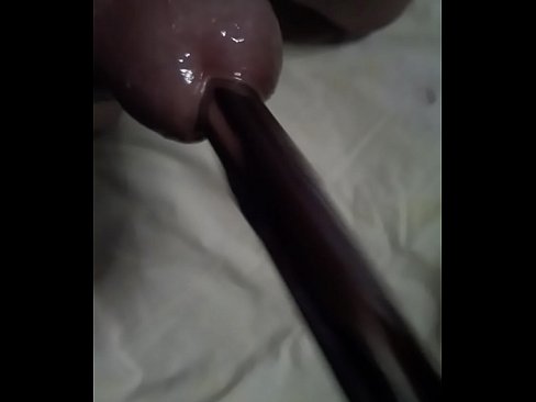 Urethral play orgasm big piss hole