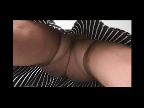 Big tits mature showing upskirt with no panties as she teases