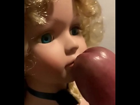 Sex with antique ceramic doll