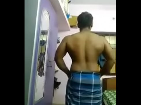 Tamil guy stripping nude alone