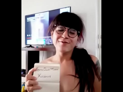 Vídeo de verificación para xvideos de fernydarkmoon chica trans kawai
