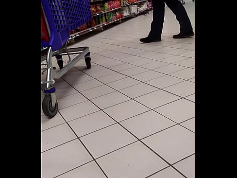 Beautiful walk ass at store