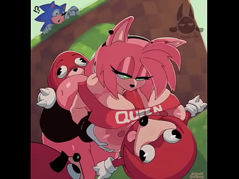Amy Rose and Knuckles
